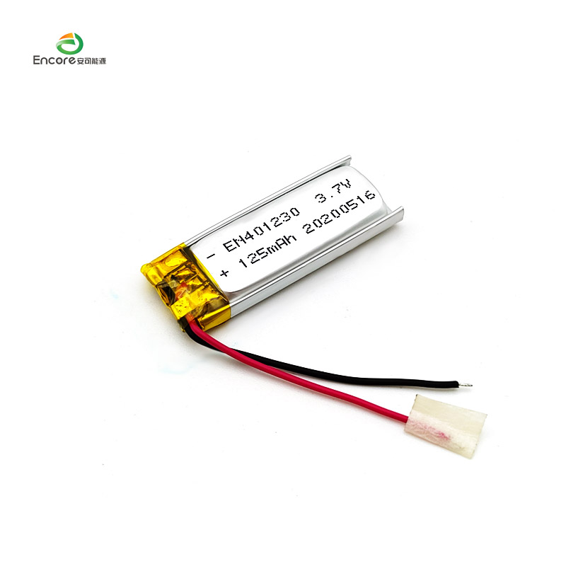 Μπαταρία Lipo Smart Wearable Devices 3,7v 125mah