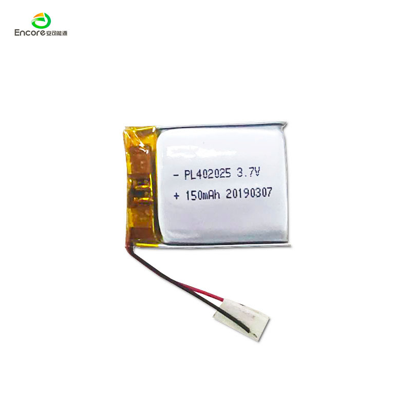 402025 150mAh 3,7v επαναφορτιζόμενη μπαταρία lipo